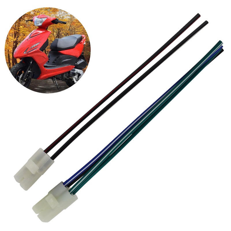 FLYPIG CDI Cable Wire Harness Plug for Chinese GY6 50cc 70cc 90cc 110cc 125cc 150cc 4-Stroke Taotao Buyang Scooter Moped ATV Quad Go Kart Dirt Bike Motorcycle Ignition Coil CDI Box Wiring Harness - Image 5